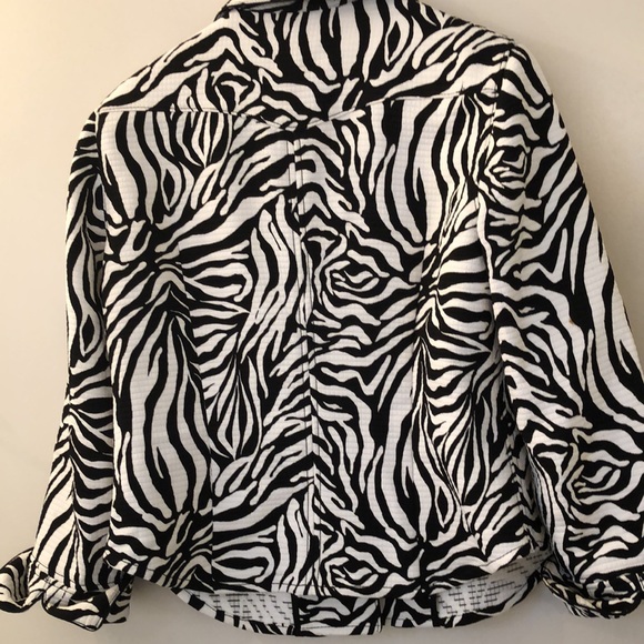 Zebra print jacket - Picture 4 of 4